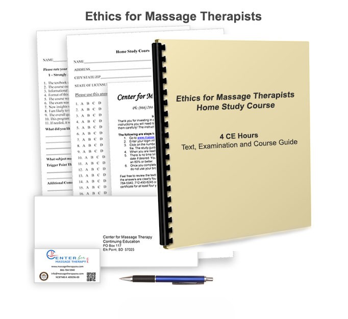 Ethics for Massage Therapists