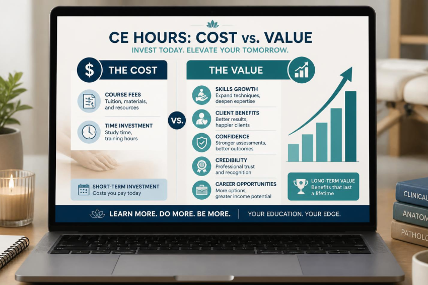 Massage Therapist’s Complete Guide to Massage CEUs - Section 9: Cost and Value Massage Therapy CEU Questions