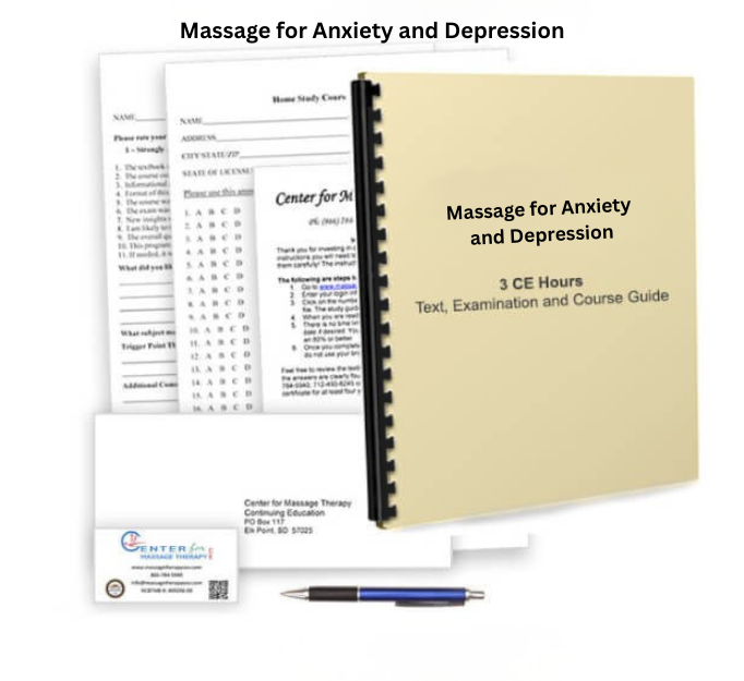 Massage for Anxiety and Depression