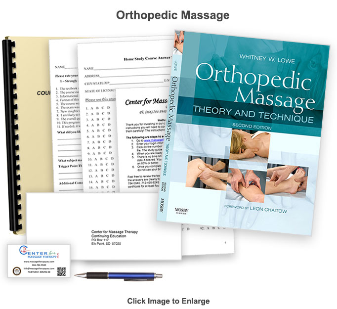 The 17 CE hour Orthopedic Massage course will present common orthopedic medical conditions and give massage protocols for treating them.