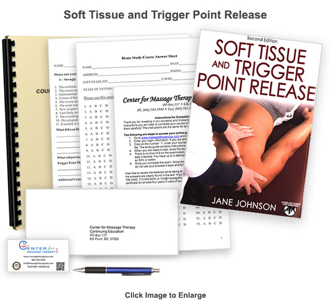 The 7 CE hour Soft Tissue and Trigger Point Release course will introduce you to STR and is open to all massage therapists/bodyworkers