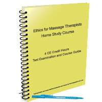 The NCBTMB approved 4 CE hour ethics online/home study course will give you an overview of ethics in the massage therapy field.